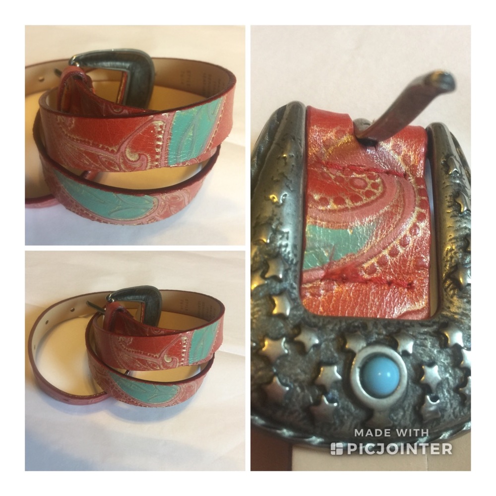 Garuglieri multi color belt